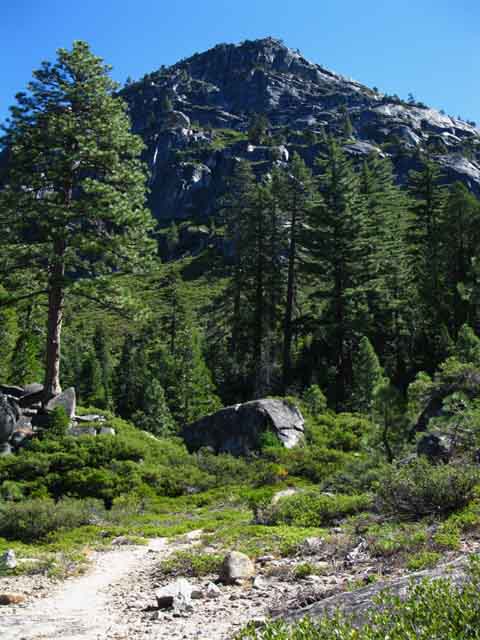 End of Northwest Ridge above Underwood Valley.